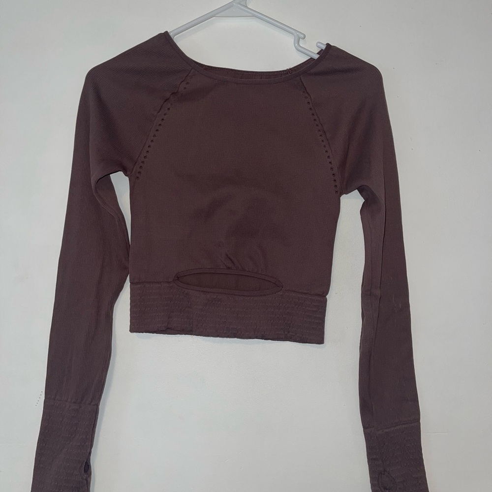Free People Women's Long Sleeve Work out Top